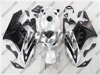 Honda CBR 1000RR Black/White Accents Fairings