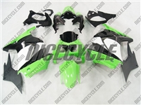 Green/White OEM Style Ninja 250R Fairings