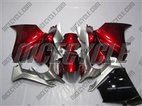 Honda VFR 1200 Candy Red/Silver Fairings