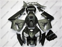 Honda CBR600RR Matte Black with Gloss Stripes Fairings