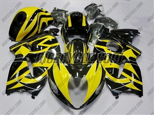 Suzuki GSX-R 1300 Hayabusa Yellow/Black Fairings