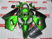 Kawasaki ZX12R Plasma Green/Black Fairings