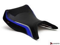 Kawasaki ZX12R Black/Blue Seat Cover