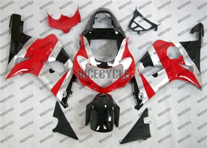 Suzuki GSX-R 1000 OEM Style Red/Silver Fairings