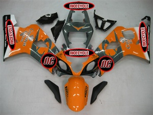 Orange Alstare Suzuki GSX-R 600 750 Fairings