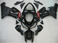 Kawasaki ZX6R Gloss/Matte Black Fairings