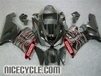 Kawasaki ZX6R Dual Flame OEM Style Fairings