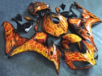 Honda CBR1000RR Airbrush Flames Fairings