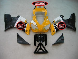 Yamaha YZF-R1 Yellow/Black Fairings