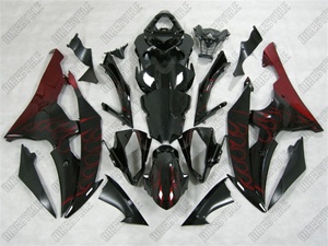 Yamaha YZF-R6 Fire Red Fairings