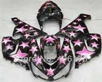 Yamaha YZF-600R Pink Black Fairings