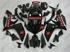 Solid Black Yamaha YZF-R1 Fairings