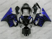 Honda CBR 600 F4i Electric Blue Flame Fairings