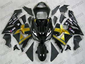 Kawasaki ZX6R Gold X Fairings