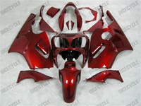 Kawasaki ZX12R Red Metal Fairings