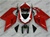 Red/White Ducati 1198 1098 848 Evo Fairings