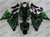 Kawasaki ZX14R Deep Green Flame Fairings