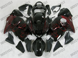 Suzuki GSX-R 1300 Hayabusa Red Fire Fairings