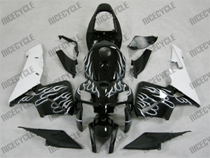 Honda CBR600RR White Flame Fairings