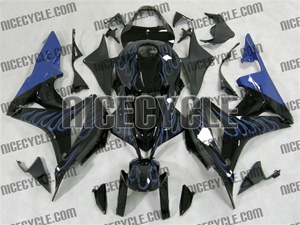 Honda CBR600RR Blue Fire Fairings