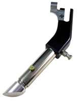 Short Adjustable Kickstand fits GSXR 1000 (07-08) and Hayabusa (99-Present), Anodized Black (product code# A2879B)