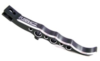 "Exotic" Long Anodized Black CBR 600RR(03-Present), 1000RR(04-07) Kickstand Engraved with LRC (Product Code #A3288ABLRC)