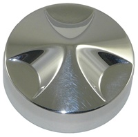 POINTED HAYABUSA YOKE CAP BILLET ALUMINUM POLISHED(product code # A3721)