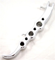 Polished Exotic Long Kickstand fits ZX6R/RR (636), ZZR600, ZX9R & ZX10R (04-07), ZX10R (11-Present) (product code: A4001)
