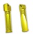 Rear Foot Peg Set for Suzuki GSXR 600 750 1000 Hayabusa, Anodized Gold (product code #A4339G)