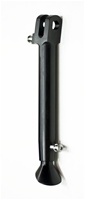 Anodized Black Billet Aluminum Adjustable Kickstand for Kawasaki ZX10R (08-10) & ZX12R (00-05), Adjusts Stock to 5.5" (Product Code: A5008B)