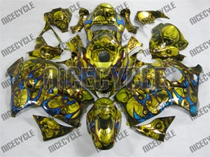 Airbrushed Motorcycle Fairing