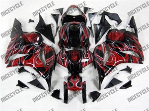 Airbrushed Motorcycle Fairing