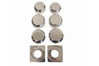 Triple Chromed Billet Axle Dress-Up Kit for Suzuki GSXR 600/750 (06-07)/1000 (05-08) (product code# CA3088)