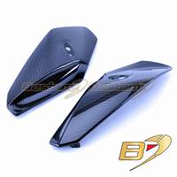 BMW S1000R 2014-2018 100% Carbon Fiber Side Headlight Headlamp Cover Panel Fairing Set, Twill