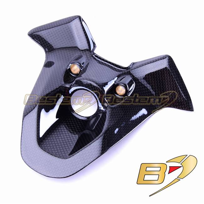 Ducati 848 1098 1198 Key Ignition Guard Cover Panel Fairing 100% Carbon Fiber