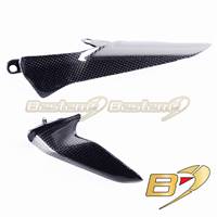 Ducati Panigale 1199 / 1299 Carbon Fiber Sprocket Chain Guard Cover Fairing Set