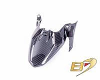 Ducati Monster 937 (950 Stealth) 2021-Present Carbon Fiber Rear Hugger Mud Guard Twill