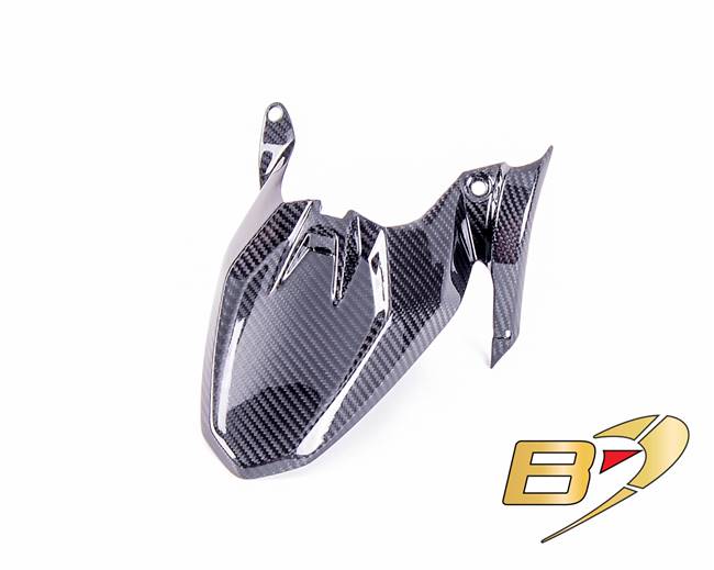 Ducati Monster 937 (950 Stealth) 2021-Present Carbon Fiber Rear Hugger Mud Guard Twill