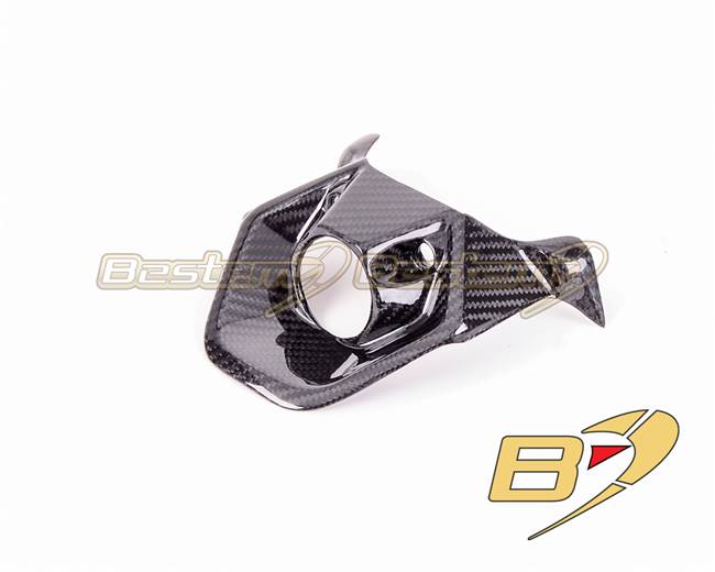 Ducati Monster 937 (950 Stealth) 2021-Present Carbon Fiber Ignition Key Case Cover Guard