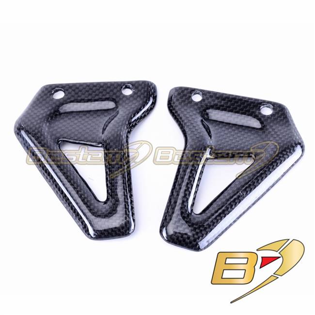 Ducati Monster S2R S4R S4RS Rear Passenger Foot Mount Heel Guard Carbon Fiber