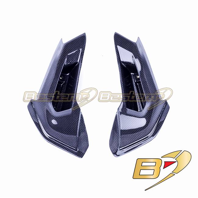 Ducati SuperSport S 2017-2018 Rear Tail Handle Grip Cover Panel Fairing Carbon Fiber