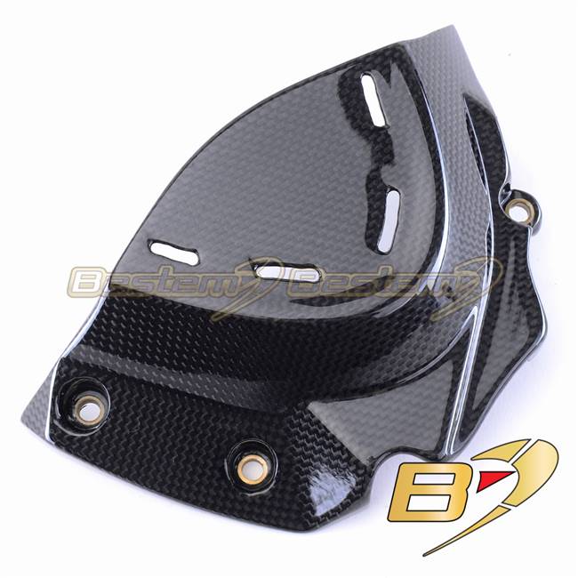 Ducati SuperSport 2017-2018 Front Sprocket Guard Cover Carbon Fiber Fiber