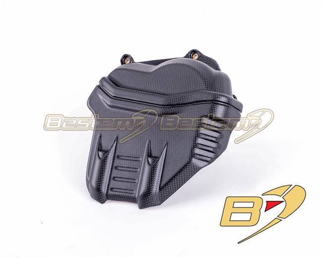 Ducati Streetfighter V4/V4 S 2020-2022 Carbon Fiber Engine Cover Cowling Matte