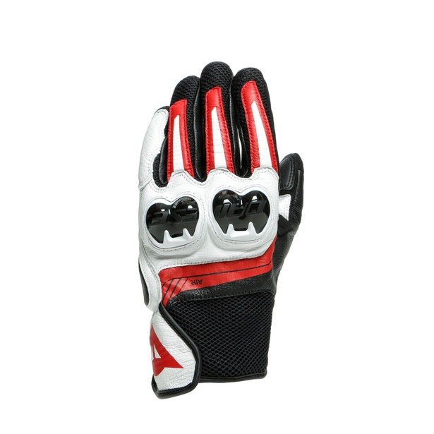 Mig 3 Gloves Black/White/Red by Dainese