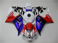 Motorcycle Fairings Kit - 2006-2007 Honda CBR1000RR White/Blue/Red Fairings | DSCN5534