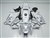 Motorcycle Fairings Kit - 2005-2006 Honda CBR600F5 White Repsol Custom Fairings | F505063