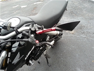 Honda GROM Billet Mirrors