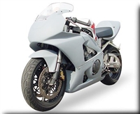 Hotbodies Honda CBR929RR (00-01) Fiberglass Race Upper