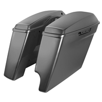 Harley Touring 2-Into-1 Extended 4 Inch Stretched Saddlebags