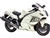 Pearl White with Kanji Accents Suzuki GSX-R 1300 Hayabusa Fairings